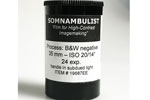 Argenti SOMNAMBULIST "Film for Hidh-Contrast imagemaking" B&W ISO 20 film packaging