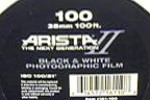 Agfa Arista II 100 "The Next Generation" film packaging