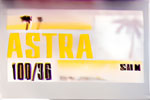 Astra Sun ISO 100 film packaging