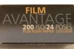 Avantage Film pour papier couleur 200 ISO film packaging