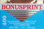 BONUSPRINT Color 400 film packaging