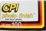 CPI Photo Finish S-SR100 film packaging