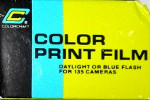 Konica Porst Color CR100 film packaging