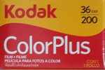 Kodak Color Plus 200 Colorplus (Actual) film packaging