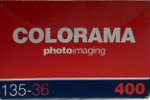 Colorama PhotoImaging 400 film packaging