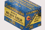 Columbia Columbiacolor Super XG-100 Gold XG100 Colour film film packaging