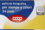 Konica Coopcolor 100 film packaging
