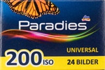 Fujifilm DM Paradies 200 C-41 film packaging