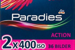 Fujifilm DM Paradies 400 film packaging