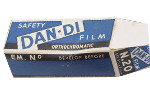 Gevaert Dan-Di Orthochromatic Safety film film packaging