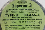 Dupont 927B Negative Superior 3 Type II film packaging