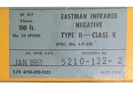 Kodak Eastman Infrared Film – Code 5212 EM film packaging