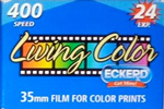 ECKERD Living Color 400 film packaging