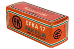 Efke Efka / Efke 17 Pan Film film packaging