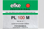Efke PL100M film packaging
