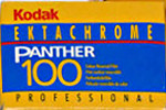 Kodak EKTACHROME Panther 200X PRD – Code 1056 film packaging