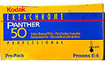 Kodak EKTACHROME Panther 50 PRS – Code 1066 film packaging