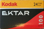 Kodak EKTAR 100 Gen 3 – CX / SY 100-3 film packaging