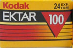 Kodak EKTAR 100 Gen 2 100-2 – Code 5101 film packaging