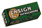 Ensign Ultrachrome (Barnet?) film packaging