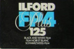 Ilford FP4 PLUS (black box) -4 FP4+ film packaging