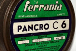 Ferrania pancro C-6 Panchro pancromatica film packaging