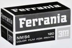 Ferrania NM64 Color film packaging