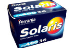 Ferrania lmaging Solaris Color FG400 film packaging