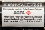 Agfa Firstcall Agfa 400s film packaging