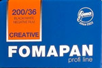 Foma Fomapan 200 ProfiLine Creative T200 (2023’s box) film packaging