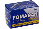 Foma Fomapan 100 ProfiLine Classic T100 film packaging