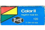 3M Forte Fortecolor II ASA 100 film packaging