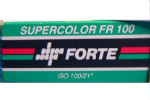 Konica Forte Supercolor FR100 film packaging