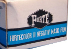 Forte Fortecolor II Mask Negativ film packaging