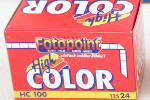 Ivema Fotopoint HC100 High Color ISO 100 film packaging