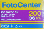 FotoCenter Color ISO 200 film packaging