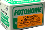 FOTOHOME KLEURENFILM ISO 100 Voor Kleurenfoto's film packaging