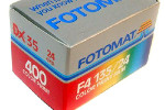 Fotomat Color Print F4 135 ISO 400 film packaging