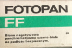Foton Fotopan FF – ISO 50 film packaging