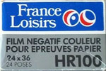 Ferrania France loisirs Film Negatif Couleur HR100 film packaging
