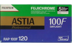Fujifilm FUJICHROME ASTIA 100F Code RAP F film packaging