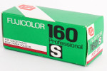 Fujifilm FUJICOLOR 160S Professional NSP160 film packaging