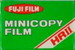 Fujifilm Minicopy HRII film packaging