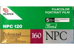Fujifilm FUJICOLOR NPL 160 Professional NPL160 film packaging