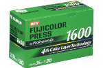 Fujifilm Fujicolor Press 1600 Superia Natura film packaging