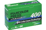 Fujifilm Fujicolor Press 400 Superia film packaging