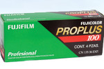 Fujifilm Fujicolor ProPlus 100 film packaging