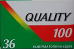 Fujifilm FujiColor Quality 100 film packaging