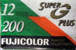 Fujifilm FUJICOLOR SUPER G PLUS 200 SG+ SG200+ SG200plus film packaging