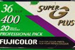Fujifilm FUJICOLOR SUPER G PLUS 400 SG+ SG400+ SG400plus film packaging